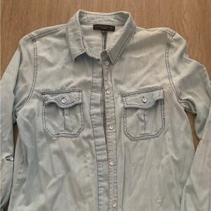 Sanctuary Light Blue Utility Jacket